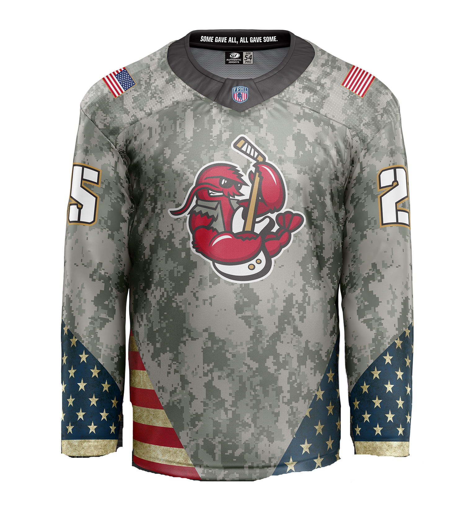 2025-2026 Adult Military Jersey – Rock Lobsters Hockey Shop