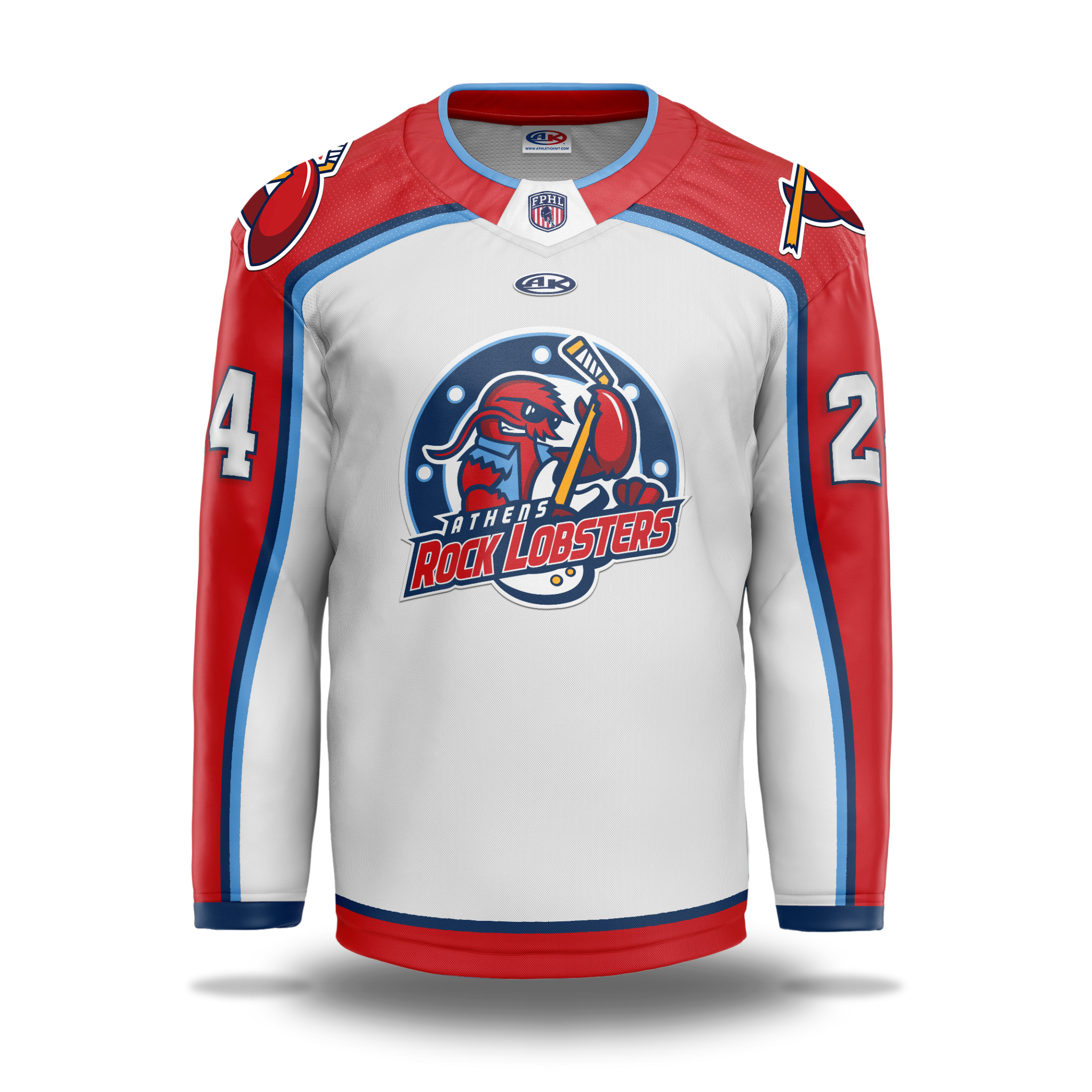 Official White Jersey – Rock Lobsters Hockey Shop