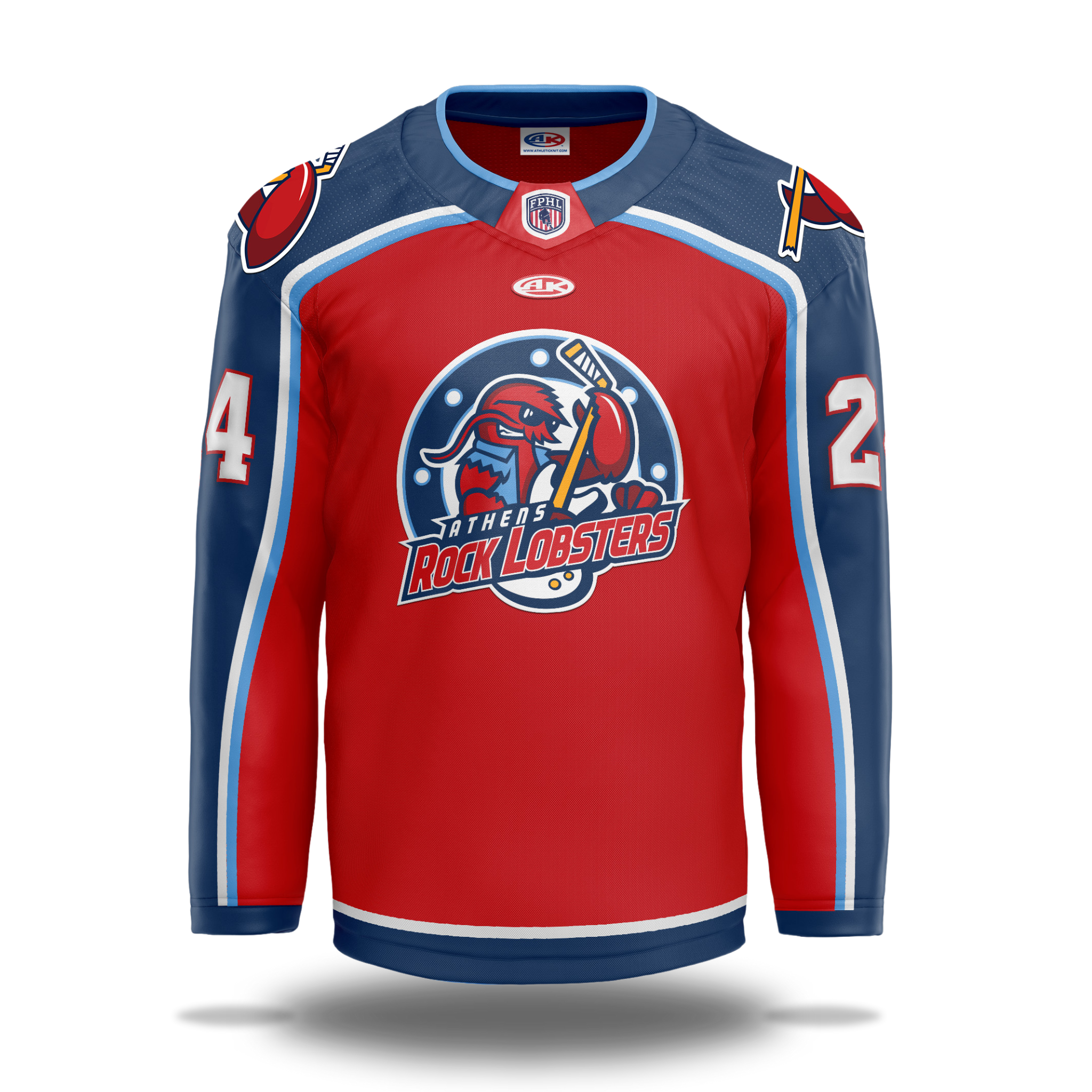 Official Red Jersey – Rock Lobsters Hockey Shop