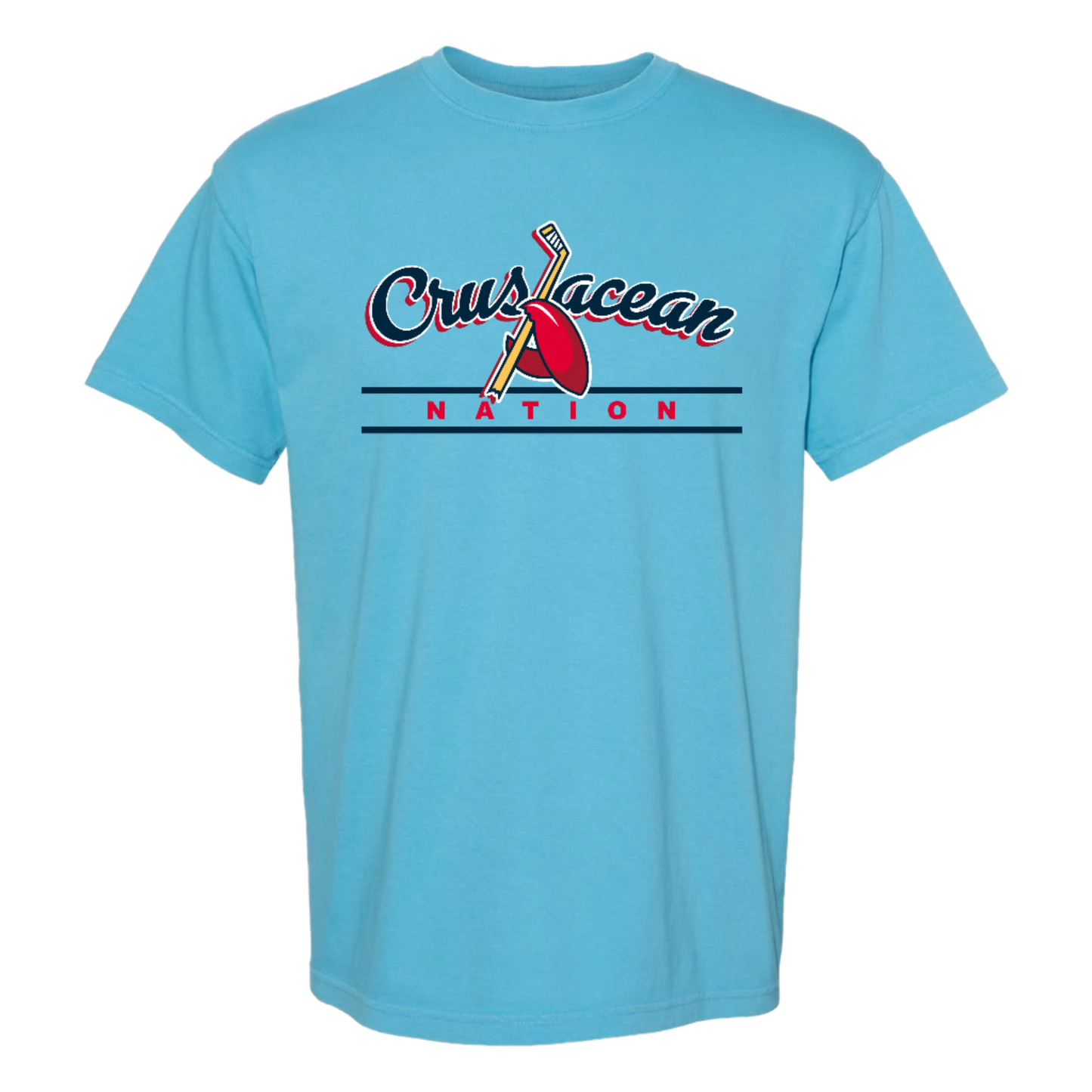Crustacean Nation Sapphire Tee