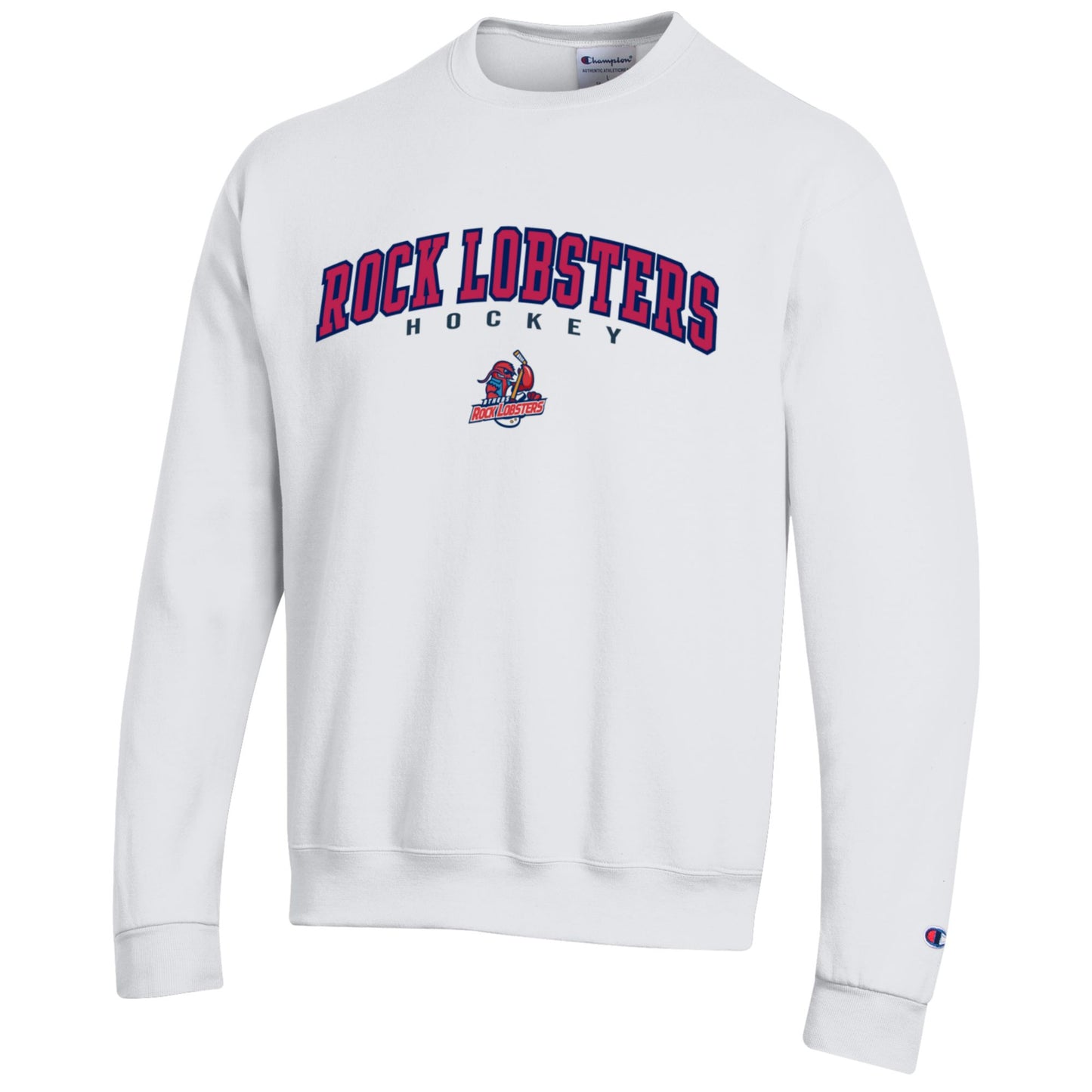 White Twill Appliqué Crew