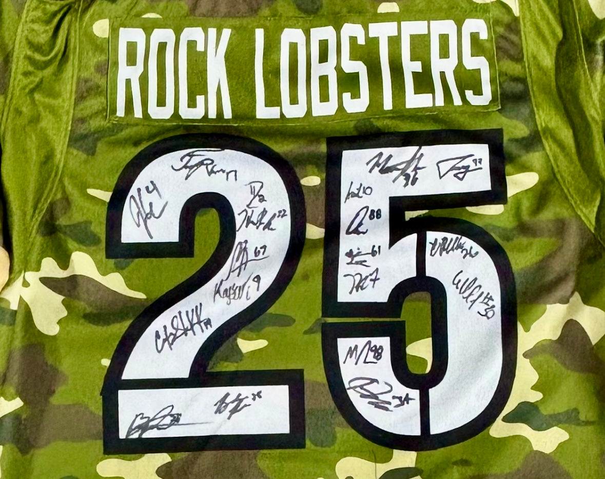 2024-2025 Adult Military Replica Team Signed Jersey