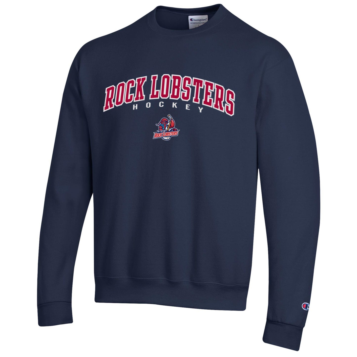 Navy Twill Applique Crew