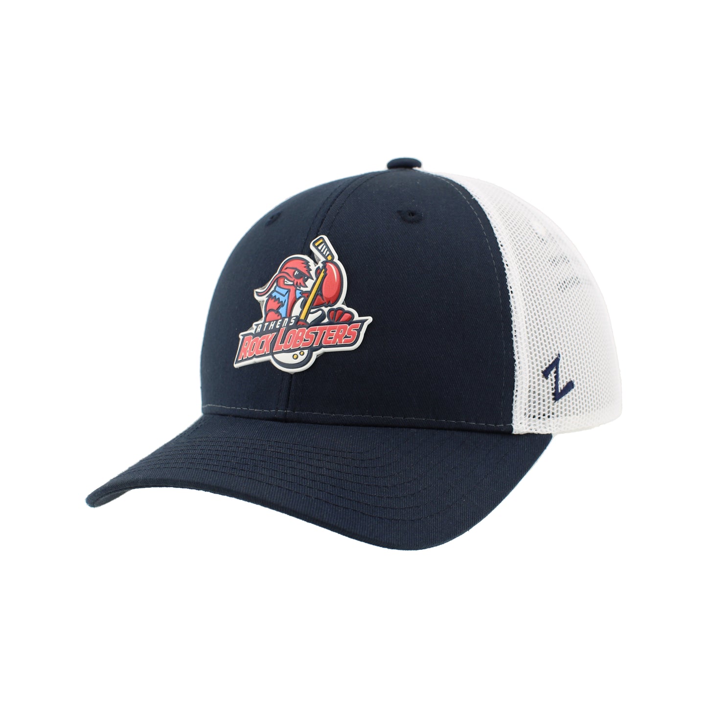 Zephyr Big Rig Navy & White Adjustable Hat