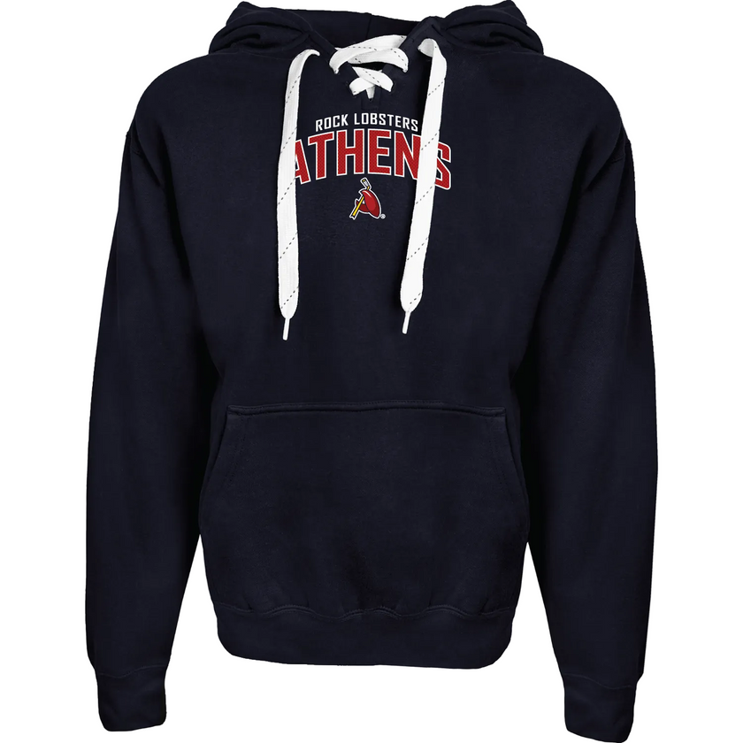 Blue 84 Athens Navy Lace-up Hood