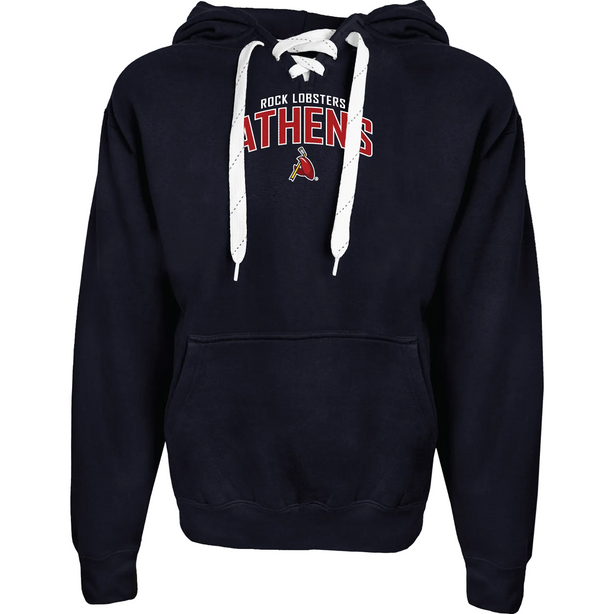 Blue 84 Athens Navy Lace-up Hood