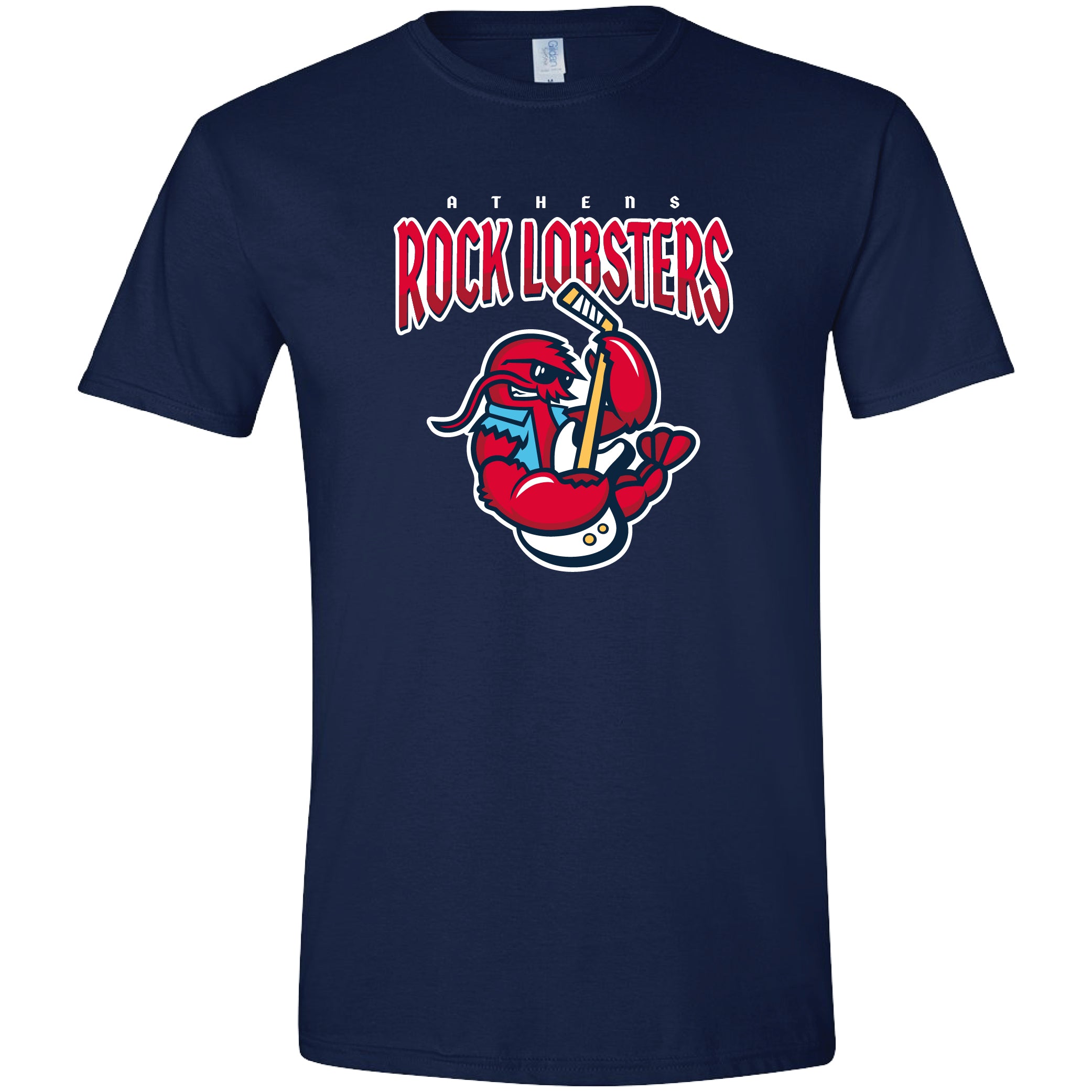 Navy Primary Logo T-Shirt – Rock Lobsters Hockey Shop