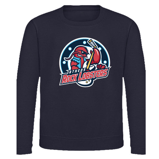 Youth Navy Crew Sweatshirt