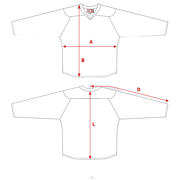 Youth White Replica Jersey