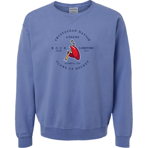 Blue Hampton Claw Embroidered Sweatshirt
