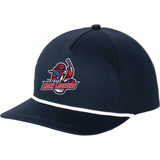 Navy/ White Rope Hat