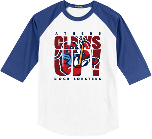 Claws Up Mask Raglans Adult