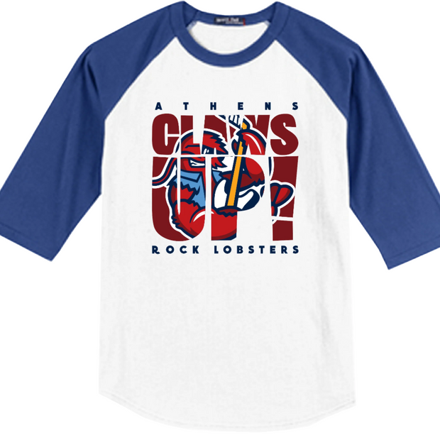 Claws Up Mask Raglans Adult