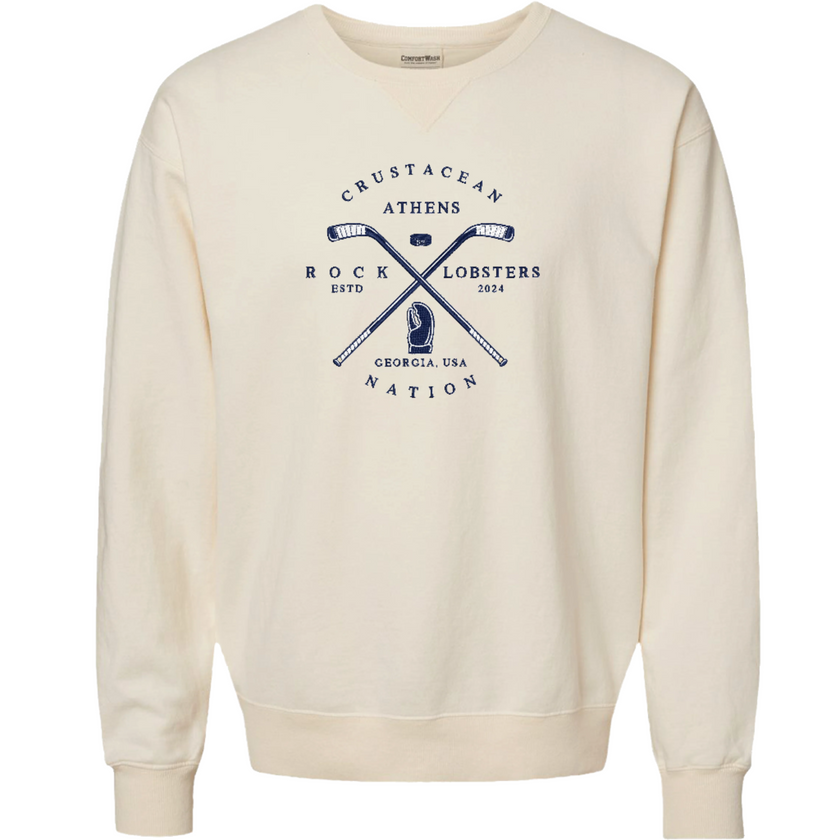 Hampton Stick Embroidered Crewneck