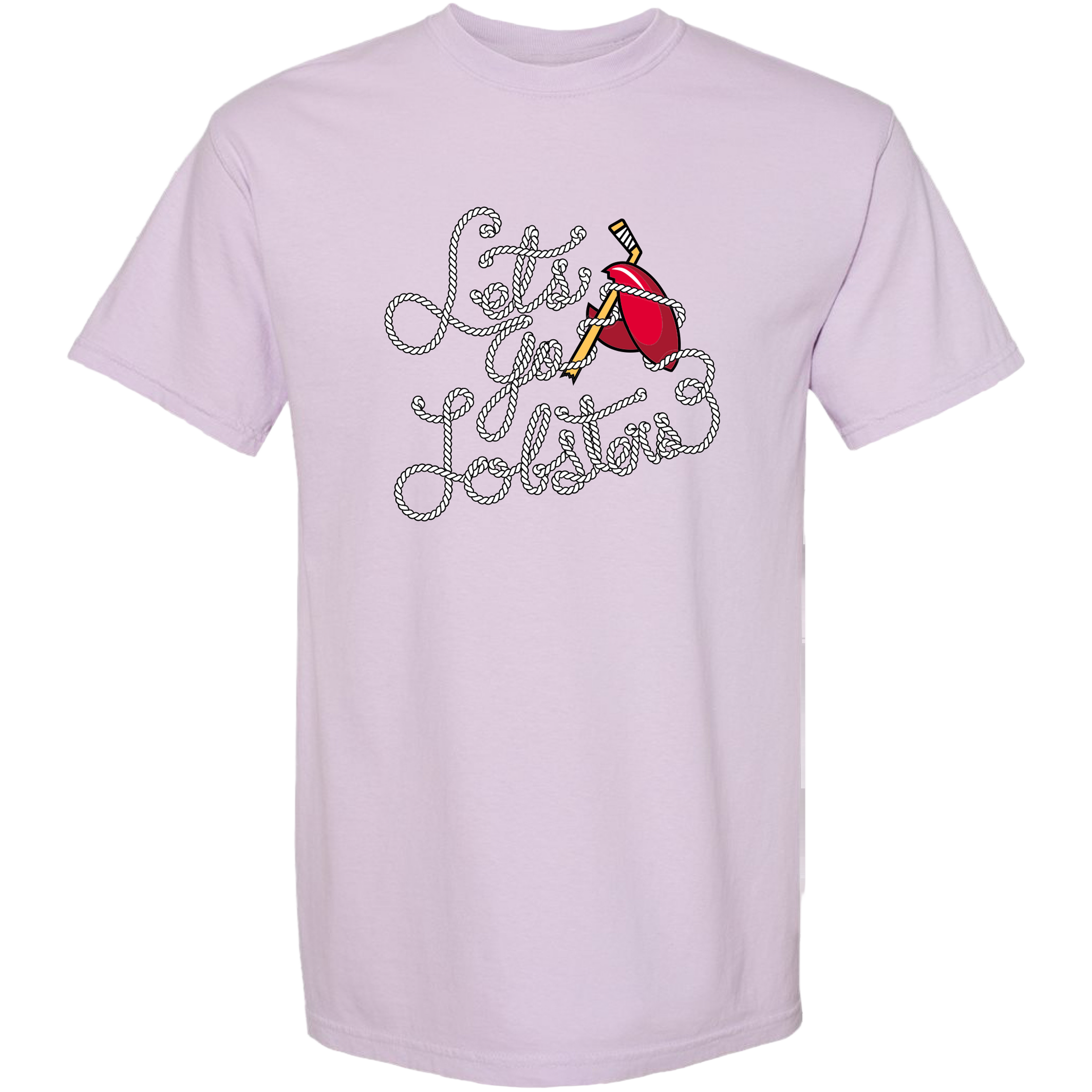 Lets Go Lobsters Orchid Rope Tee