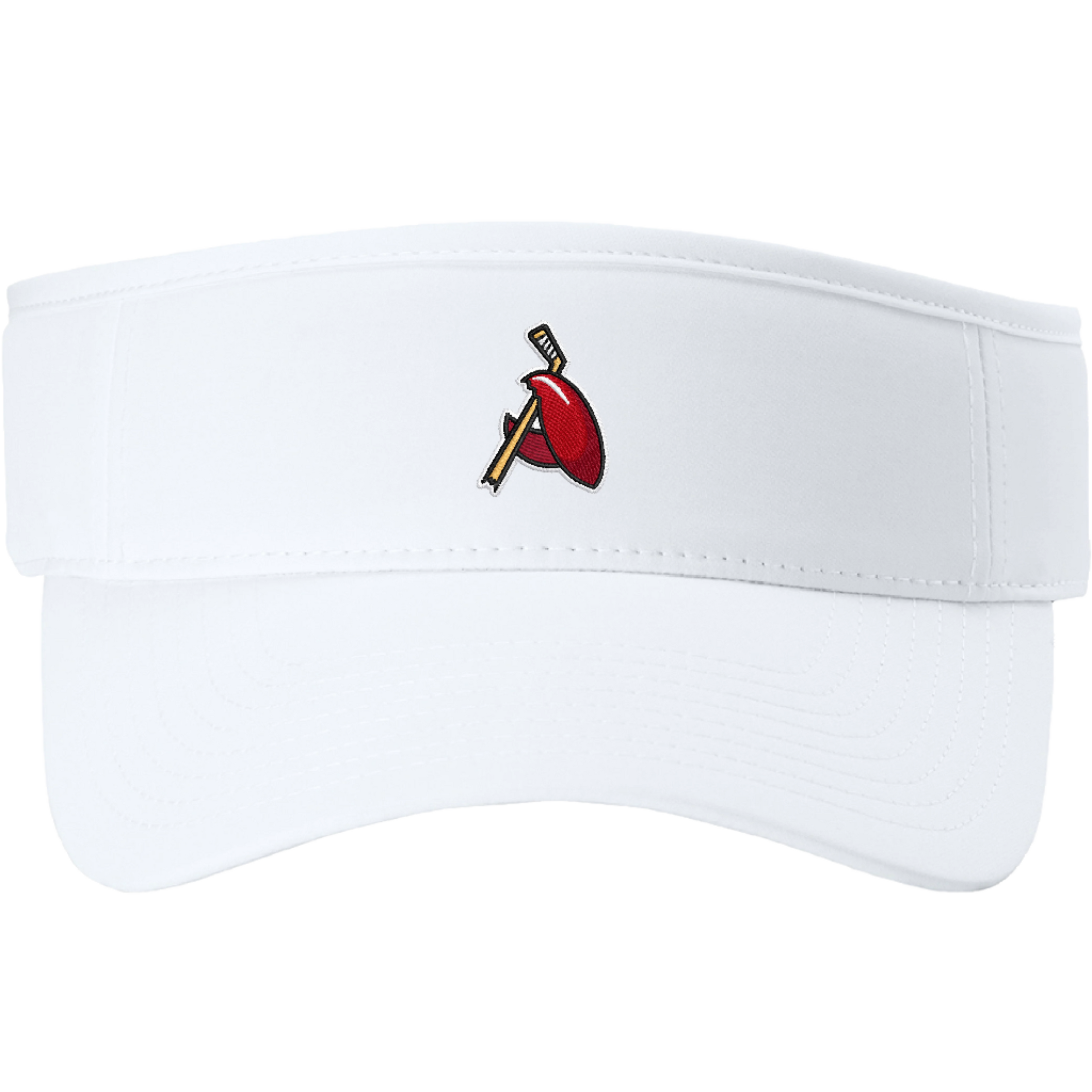 White Golf Visor
