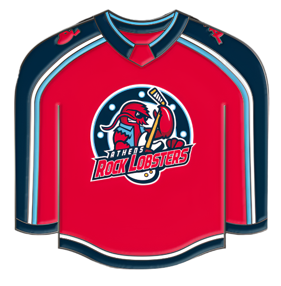 Red Jersey Lapel Pin