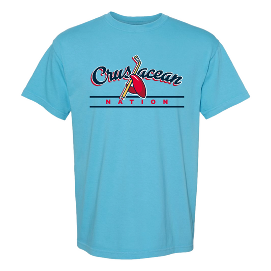 Crustacean Nation Sapphire Tee