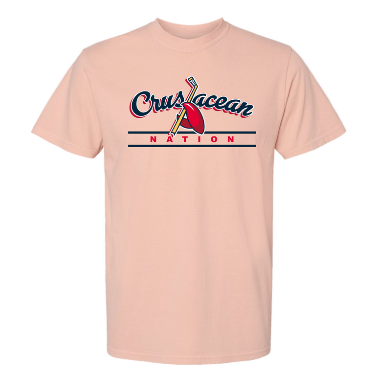 Crustacean Nation Peachy Tee