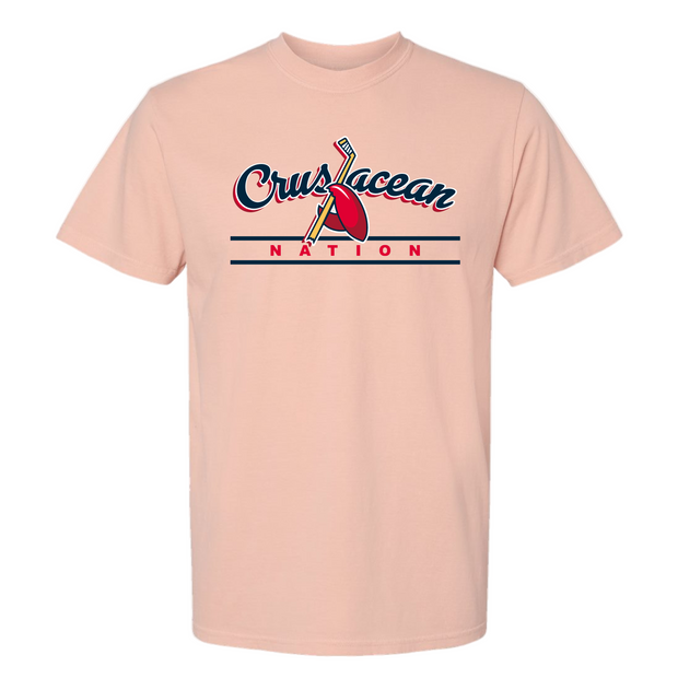 Crustacean Nation Peachy Tee