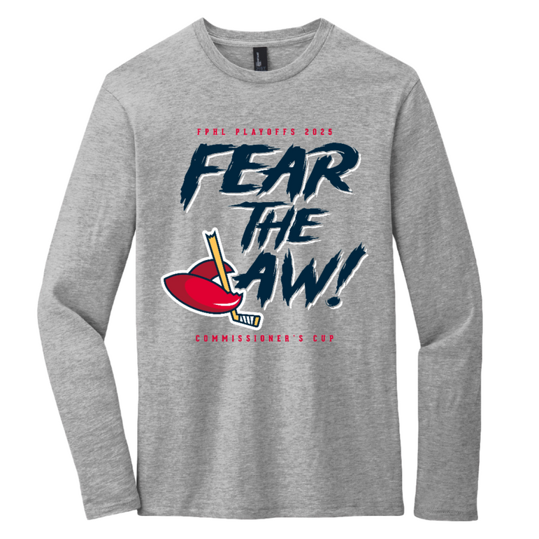 2025 Grey Playoffs LS Tee -SALE!