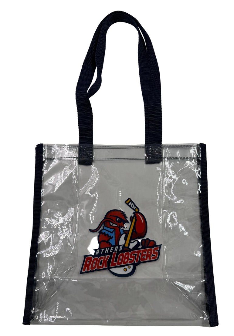 Clear Stadium Bag - Navy