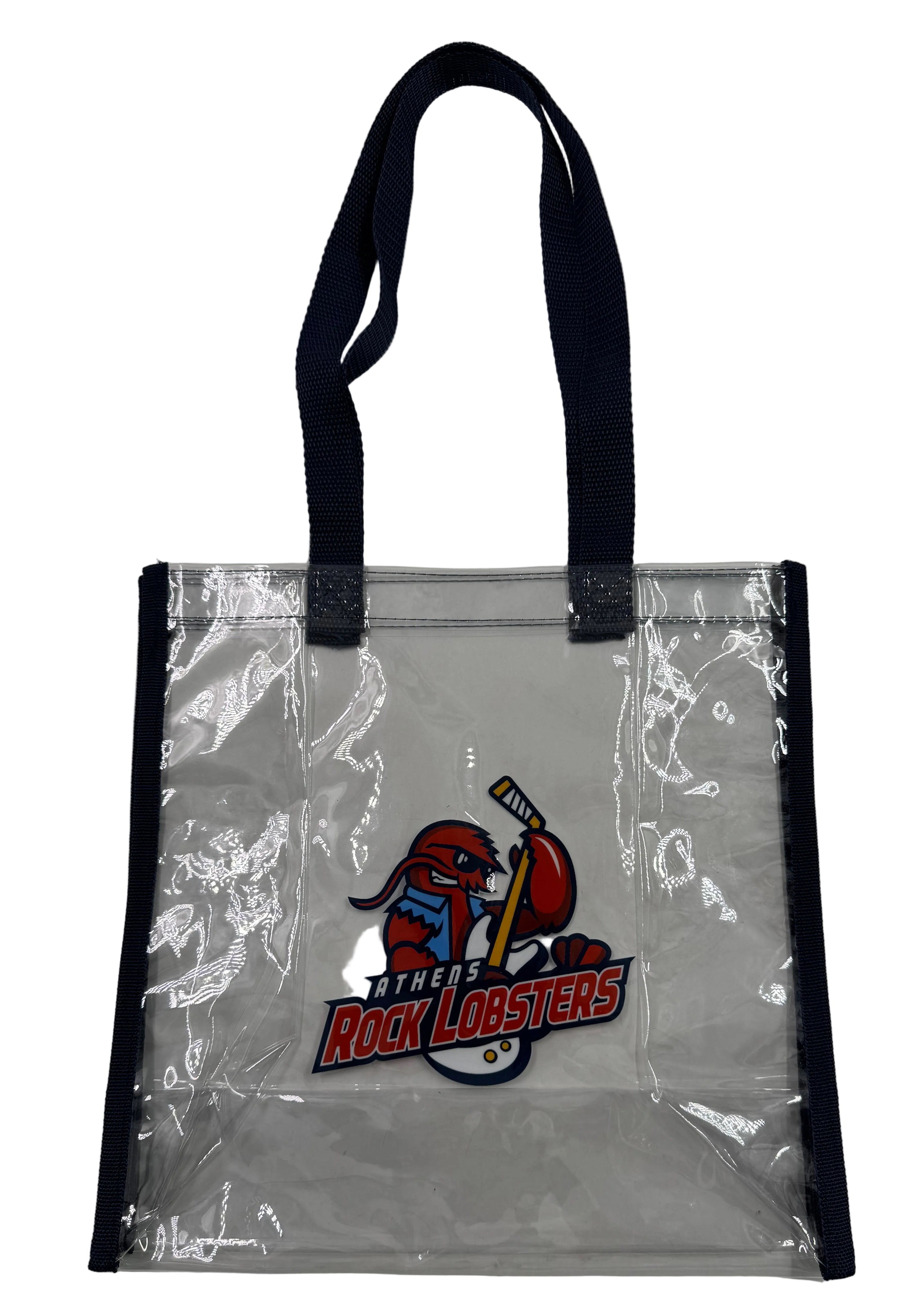 Clear Stadium Bag - Navy