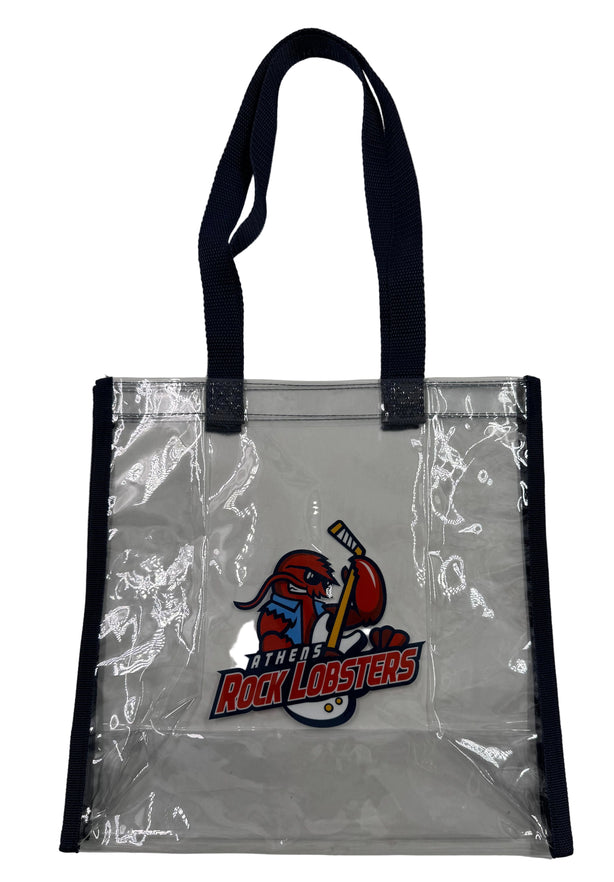 Clear Stadium Bag - Navy