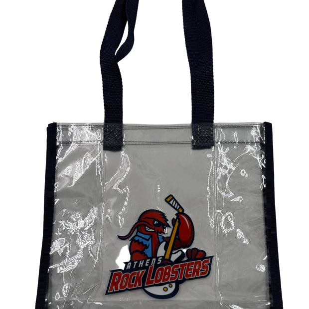 Clear Stadium Bag - Navy