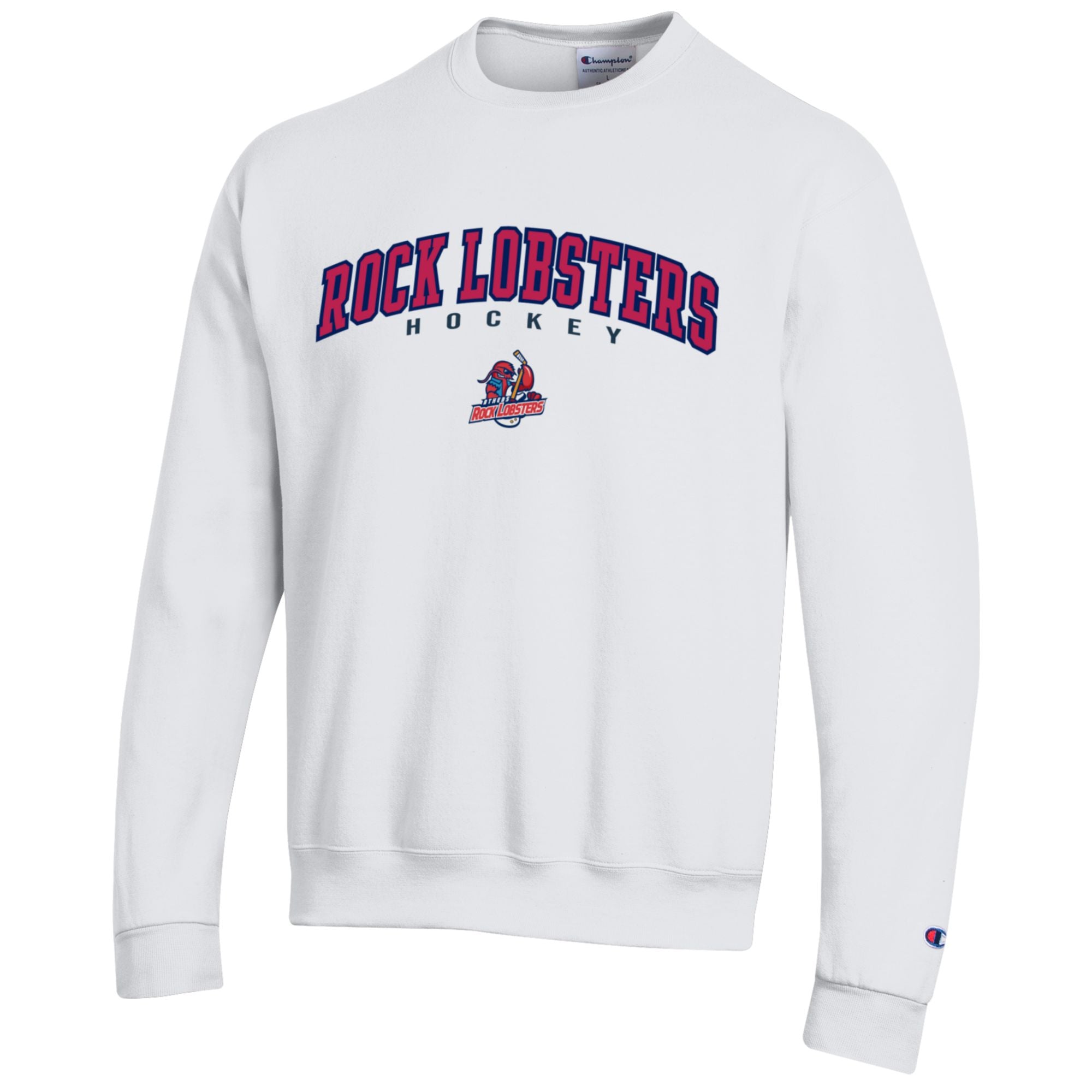 White Twill Appliqué Crew