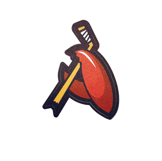Hockey Stick Claw Sticker (Small)