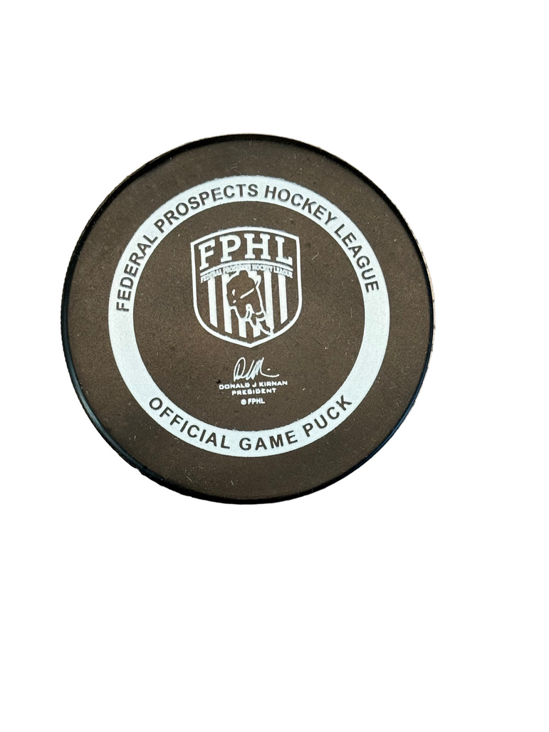 2025-2026 FPHL Official Game Puck