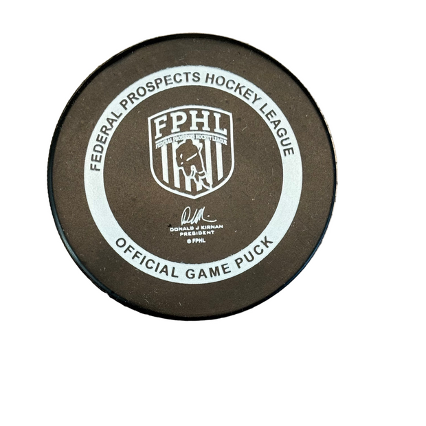2025-2026 FPHL Official Game Puck