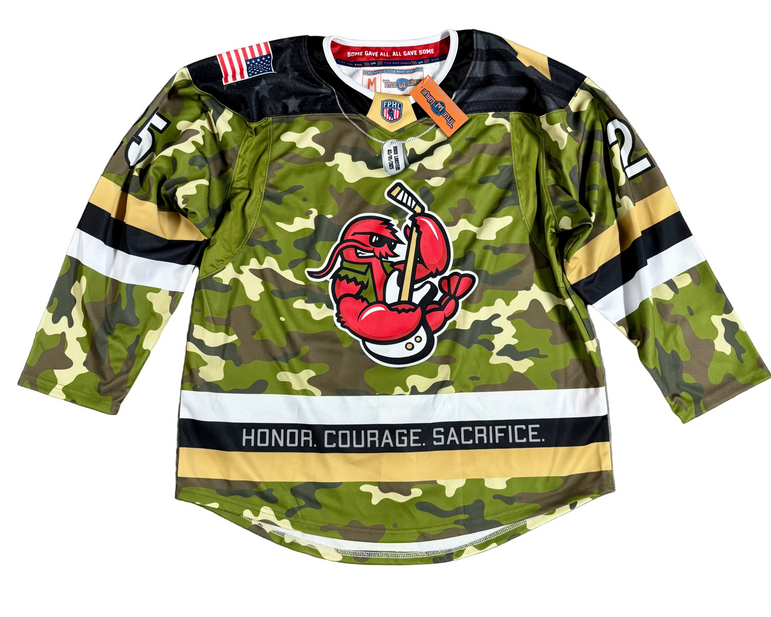 2024-2025 Adult Military Replica Team Signed Jersey
