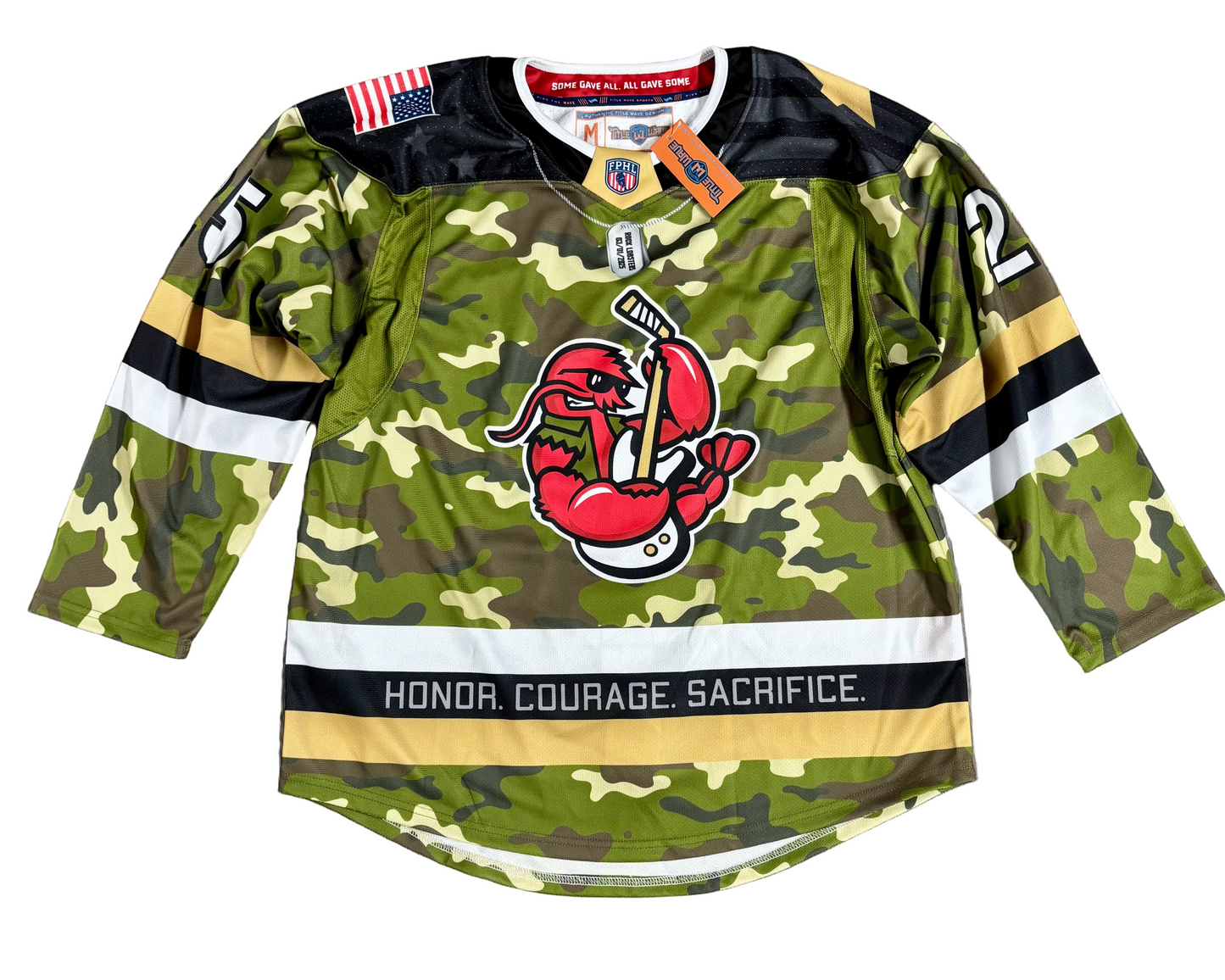 2024-2025 Adult Military Replica Team Signed Jersey