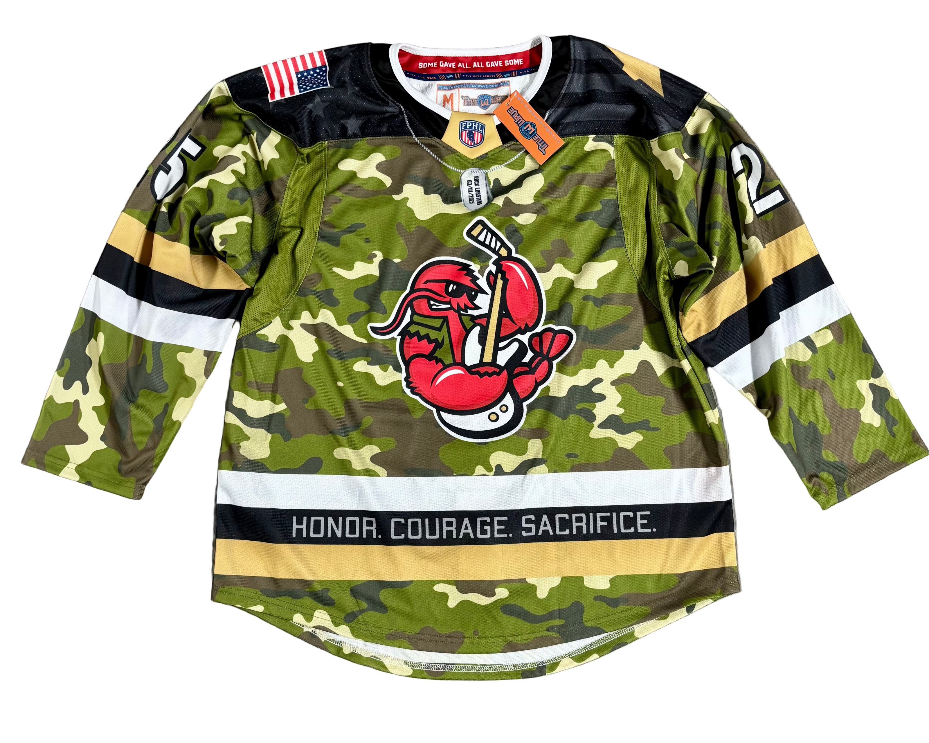 2024-2025 Adult Military Replica Team Signed Jersey