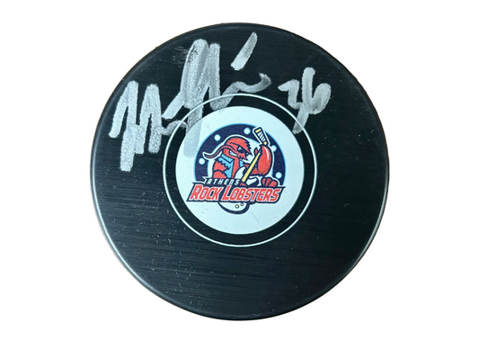 Autographed Puck 2025 #36 Matthew Garcia