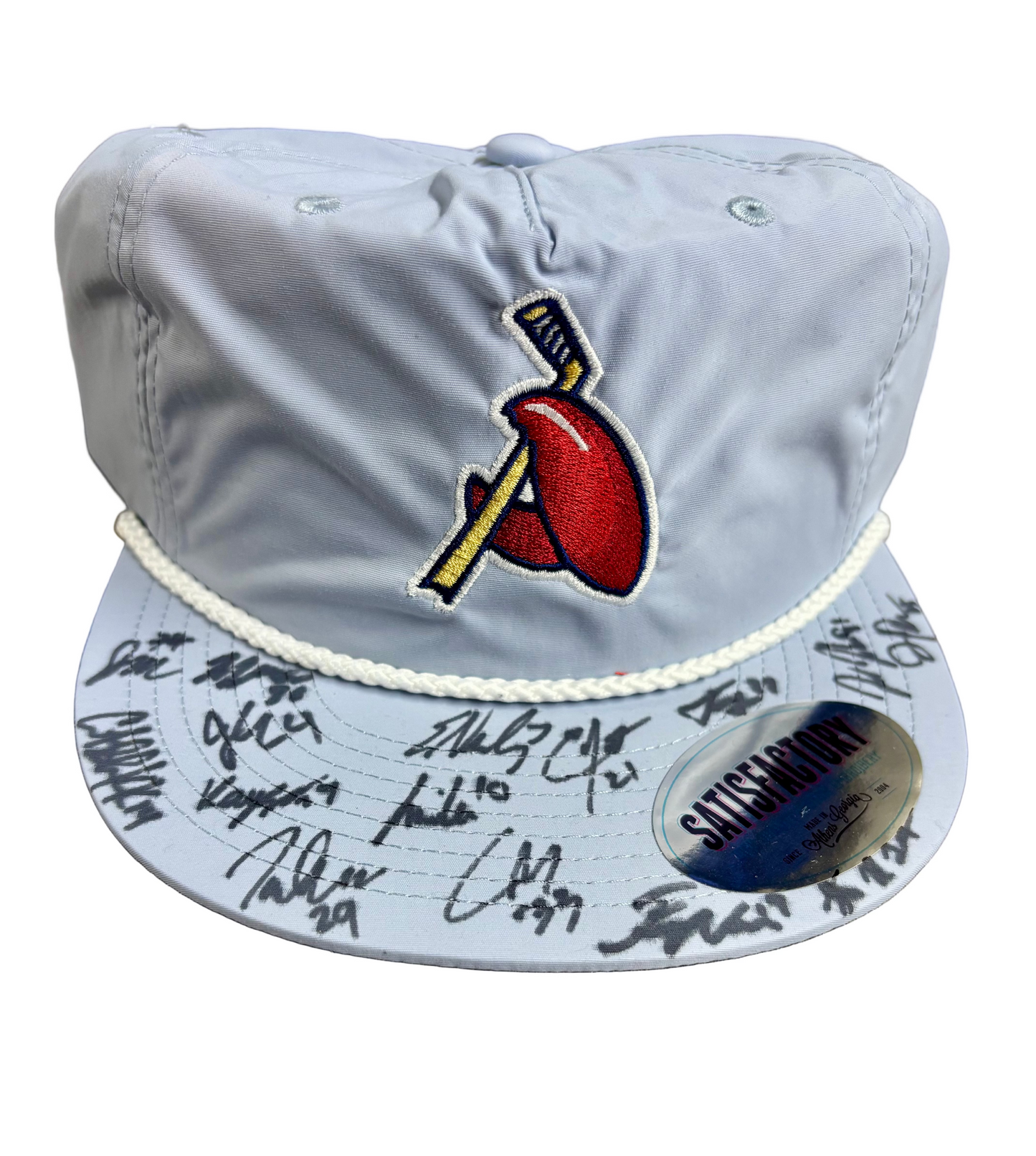 Light Blue Claw Hat: Autographed Signed 2025-2026