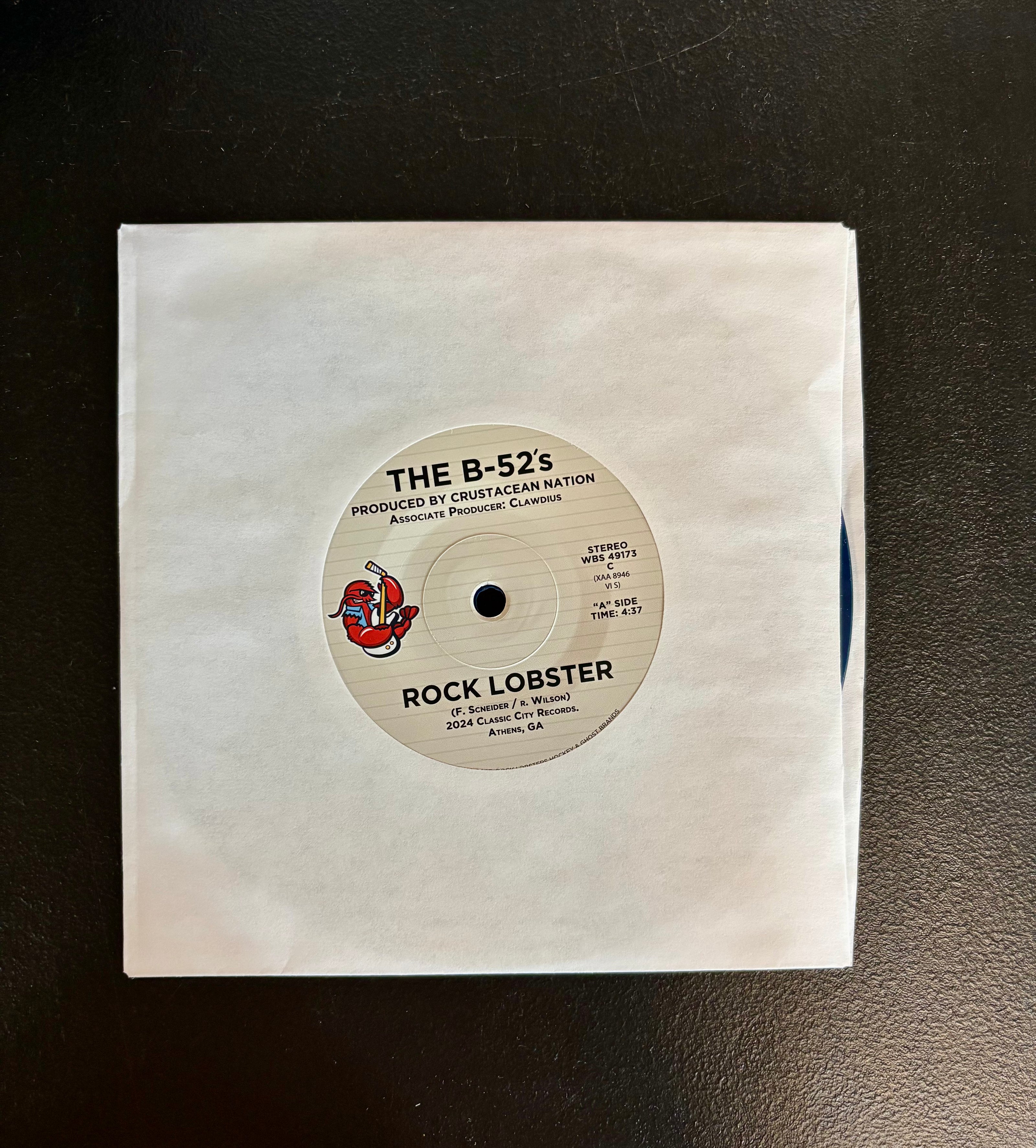 Athens Rock Lobsters Inaugural Vinyl Record