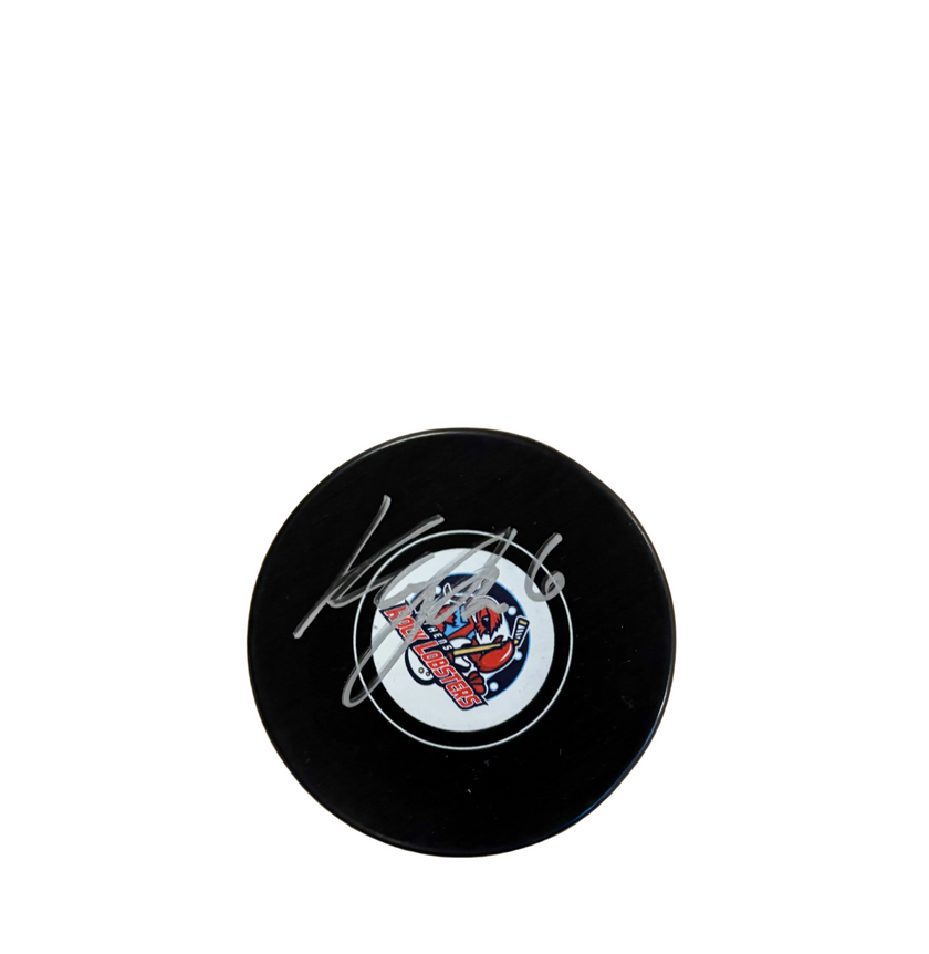 Autographed Puck 2026 #6 Kyle Pow