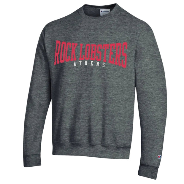 Dark Heather Twill Appliqué Crew