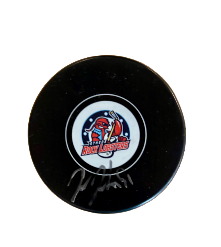 Autographed Puck 2026 #91 Jack Johansen