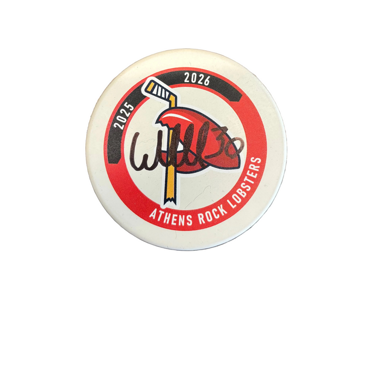 Autographed Puck 2026 #30 William "Willie" Lavalliere