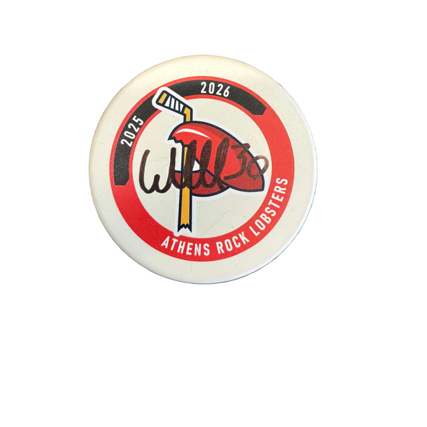 Autographed Puck 2026 #30 William "Willie" Lavalliere