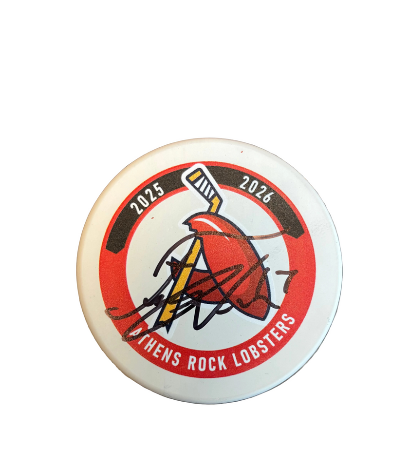 Autographed Puck 2026 #17 Filip Virgili