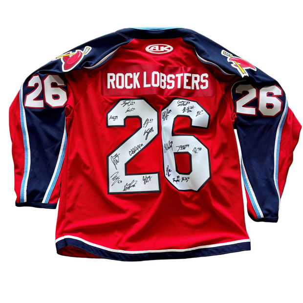 Adult Red Replica Team Signed Jersey 2026