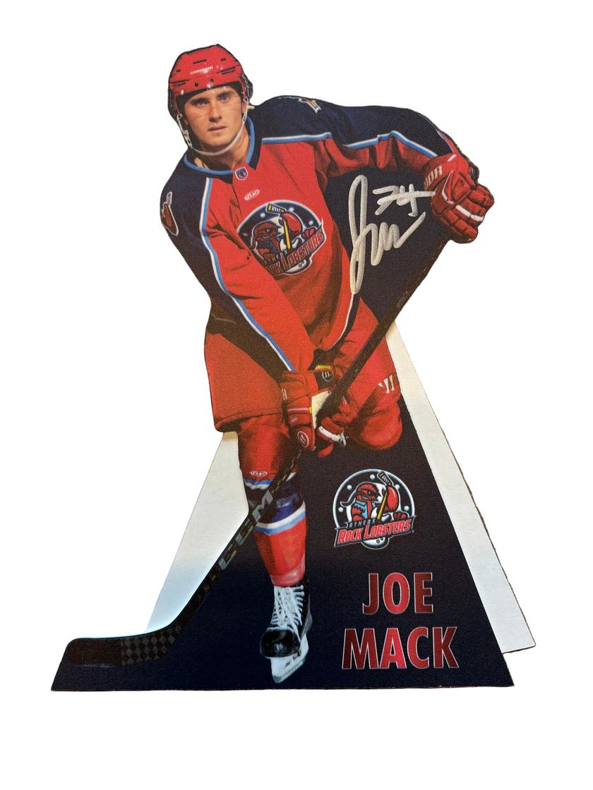 Autographed 12" Tabletop Player Standee #74 Joe Mack