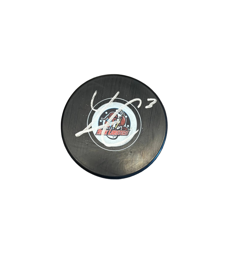 Autographed Puck 2026 #3 Luke Croucher