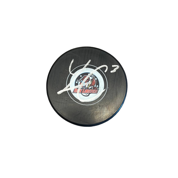 Autographed Puck 2026 #3 Luke Croucher