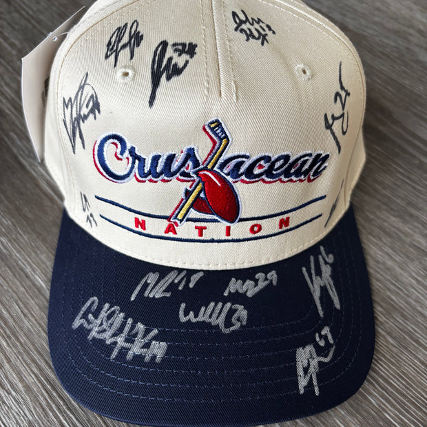 Navy Crustacean Nation Hat: Autographed 2026